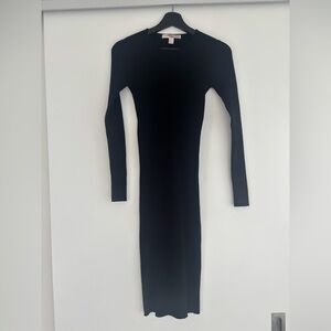 Black Long Sleeve Dress by forever21